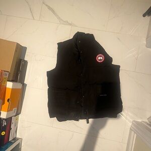 Canada Goose Arctic Program Black Jacket Freestyle Crew Size Large